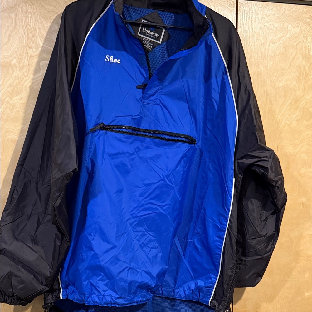 Holloway Men's Blue and Black Jacket